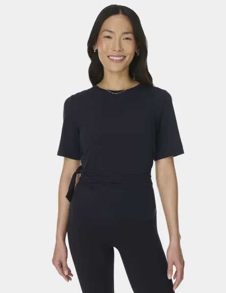 Sweaty Betty Soft Flow Studio Wear Your Way T-Shirt Black