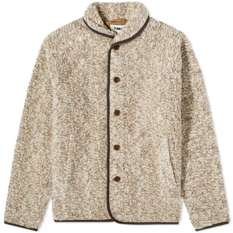Marl Wool Fleece Beach Jacket
