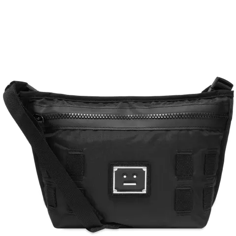 Agios Plaque Face Cross-Body Bag