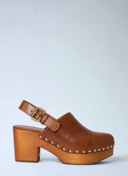Jeannette Heel Clogs
