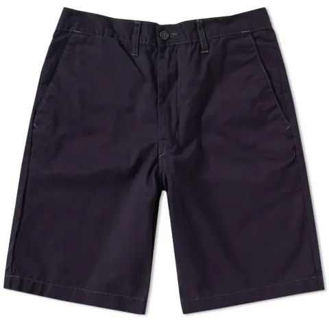 Menpolini Contrast Stitch Overdye Short