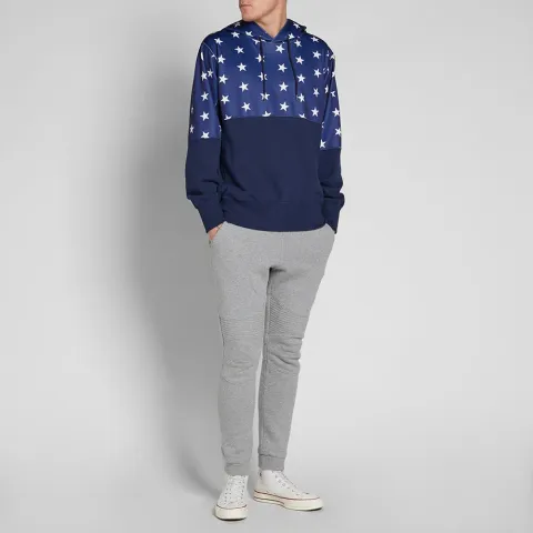 SOPHNET. Star Panel Hoody