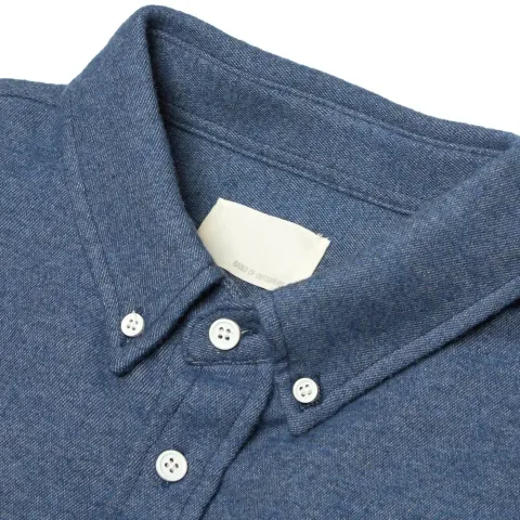 Contrast Pocket Heavy Wool Shirt