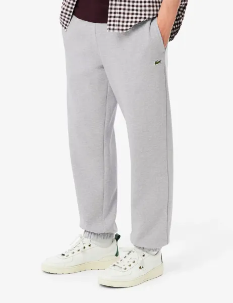 Lacoste Elasticated Waist Fleece Joggers Grey