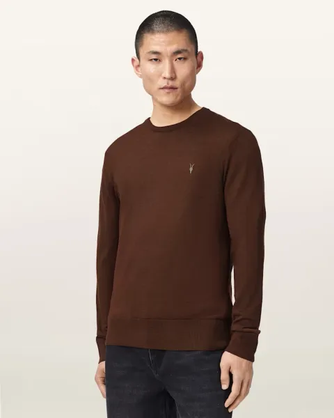 Mode Merino Crew Neck Ramskull Jumper