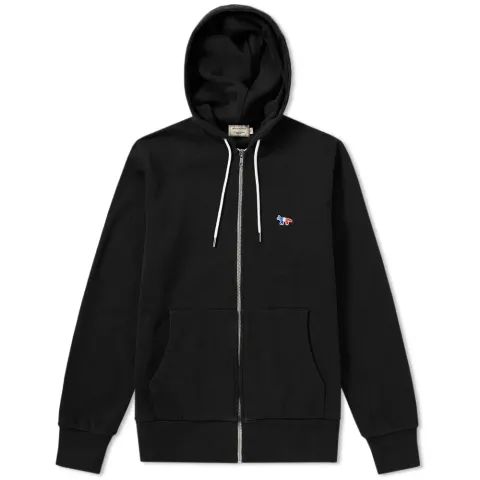 Maison Kitsuné Tricolour Fox Zip Hoody