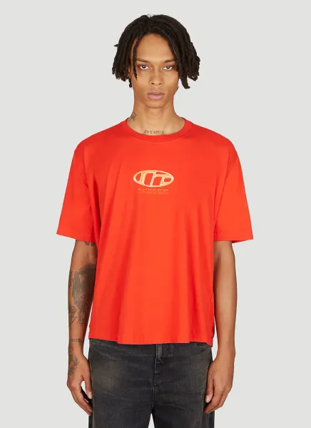 Pulled Neck Short Sleeve T-Shirt