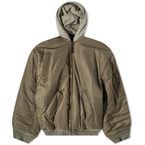 Nylon Bomber Jacket