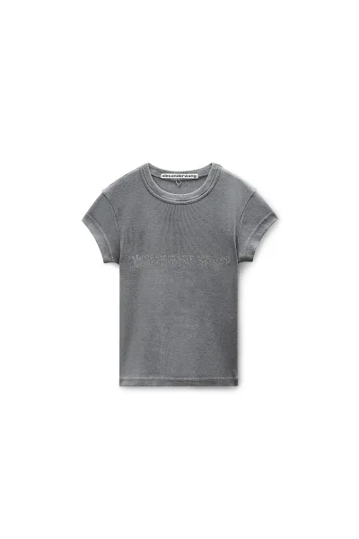 Crystal Logo Cotton Baby Tee
