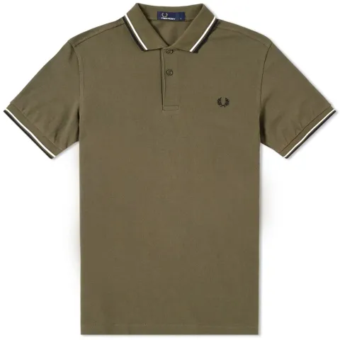 Fred Perry Slim Fit Twin Tipped Polo