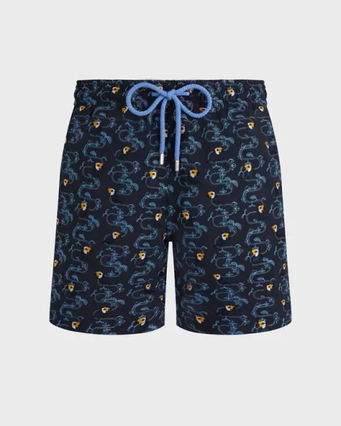 Vilebrequin Men Embroidered Swim Shorts Toucana