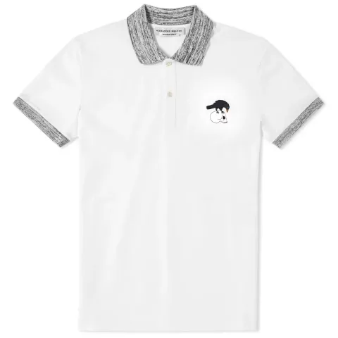 Embroidered Motif Polo