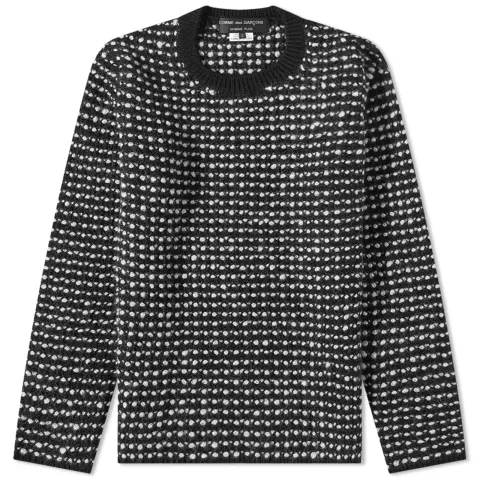 Mohair Yarn Crew Knit