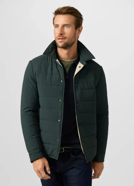 City Puffer Shirt Jacket