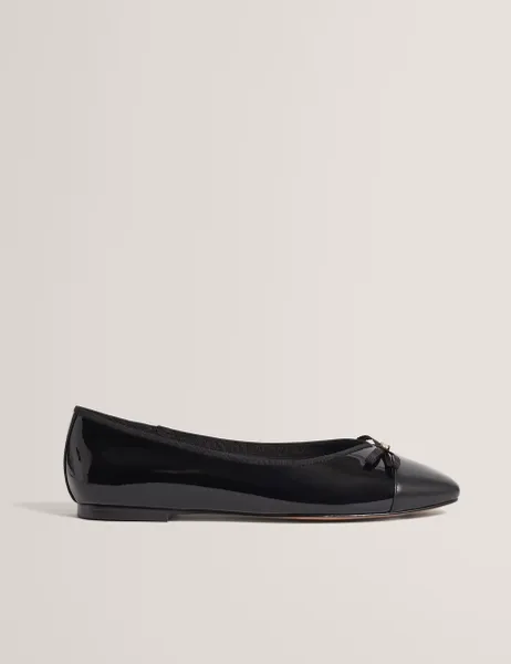 Ted Baker Slip On Ballet Pumps Black
