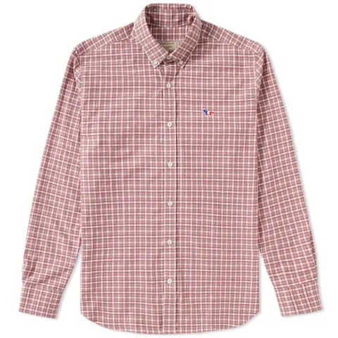 Maison Kitsuné Button Down Classic Check Shirt