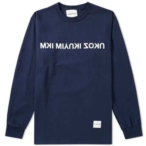 Long Sleeve Mix Logo Tee