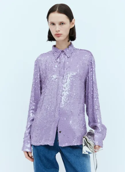 Sequin Embellished Shirt