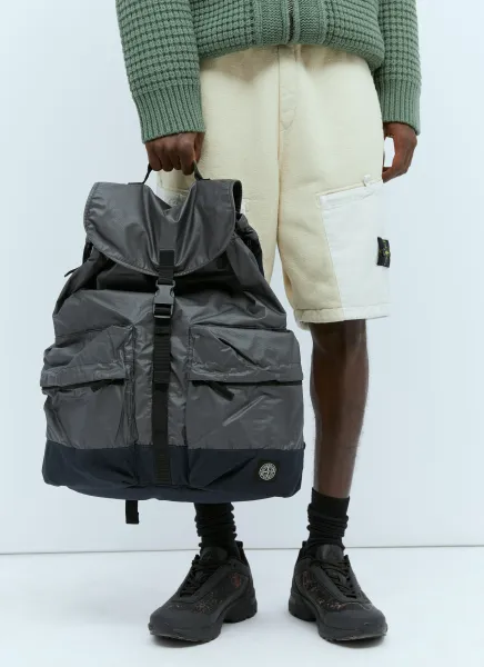 Coated Canvas Backpack