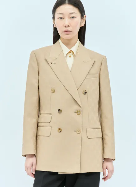 GG Wool Jacquard Blazer
