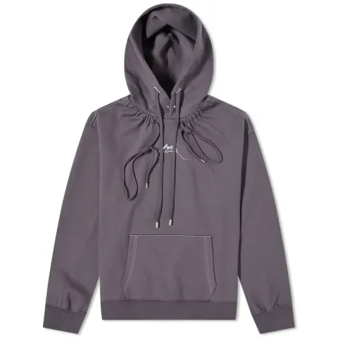 Drawstring Logo Hoodie