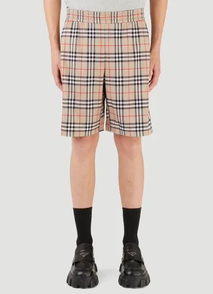 Debson Check Shorts