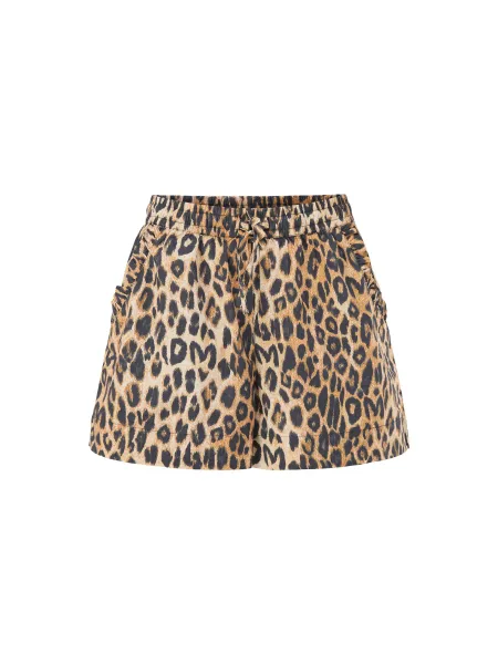 Damson Madder Organic Cotton Pull-On Shorts