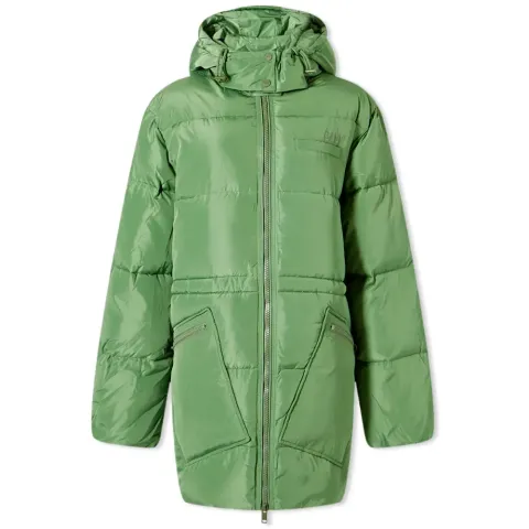 Tech Puffer Oversized Midi Coat