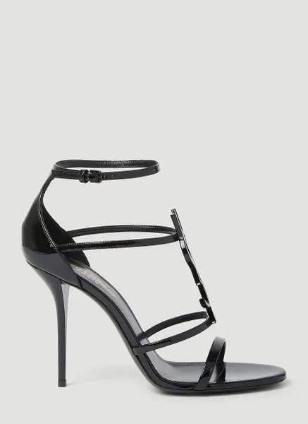 Cassandra Logo Plaque Sandals