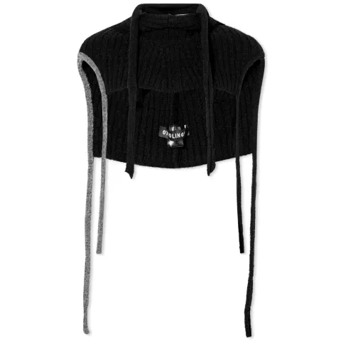Boucle Knit Hood