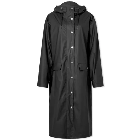 Rain Mac Hooded Overcoat