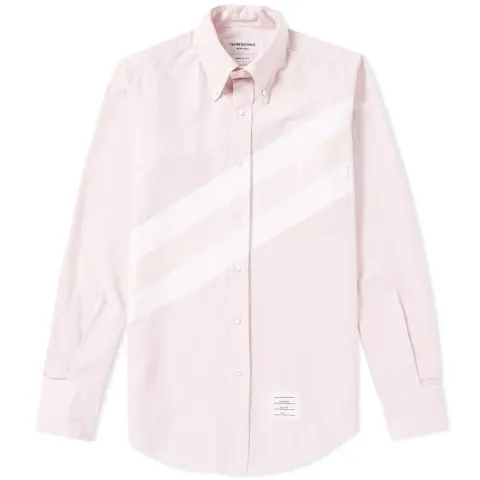 Diagonal Stripe Oxford Shirt