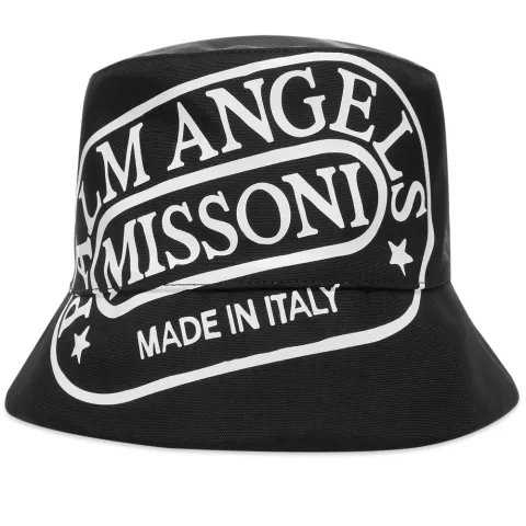 x Missoni Heritage Logo Bucket Hat