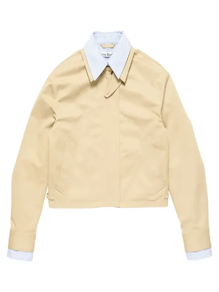 Acne Studios Layered Jacket Pale Beige