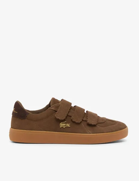 Lacoste Baseshot Pro Strap Suede Trainers