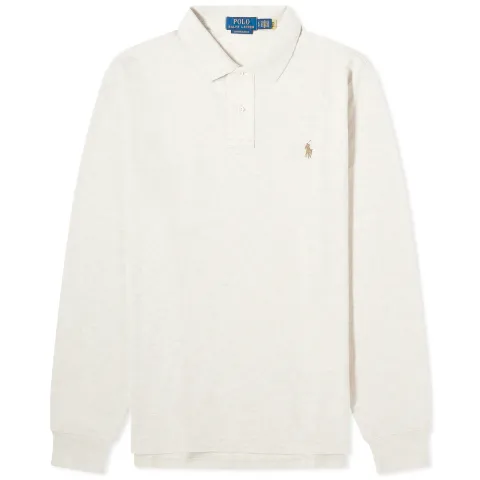 Long Sleeve Custom Fit Polo Shirt