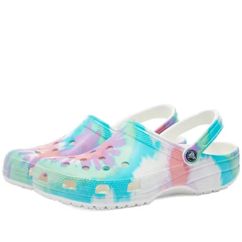 Classic Tie Dye Graphic Clog