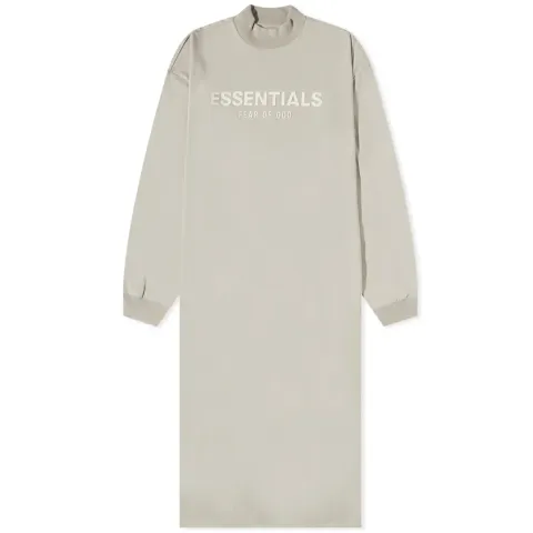 Long Sleeve Logo Dress