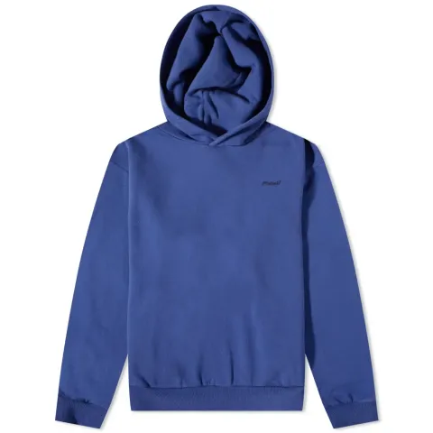 Brushed Back Logo Hoody