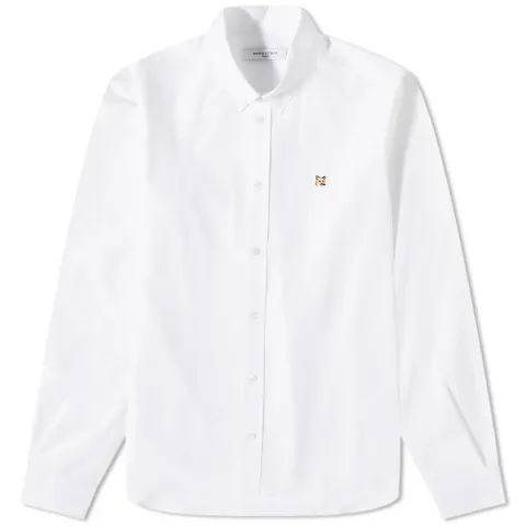 Fox Head Embroidery Classic Shirt