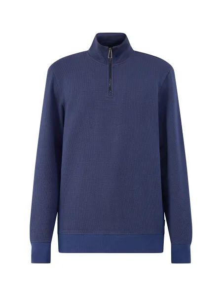 PS Paul Smith Textured Half-Zip Sweatshirt