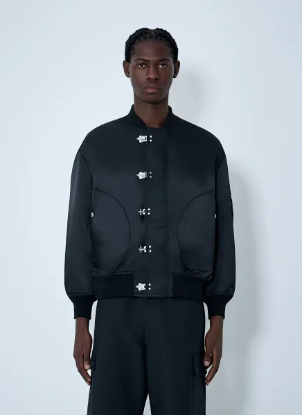 Satin Bomber Jacket