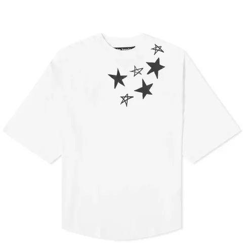 Shooting Stars Oversized Logo T-Shirt