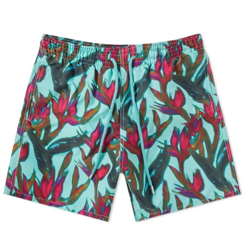 Moorea Flower Print Swim Short