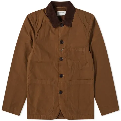 Waxed Bakers Chore Jacket