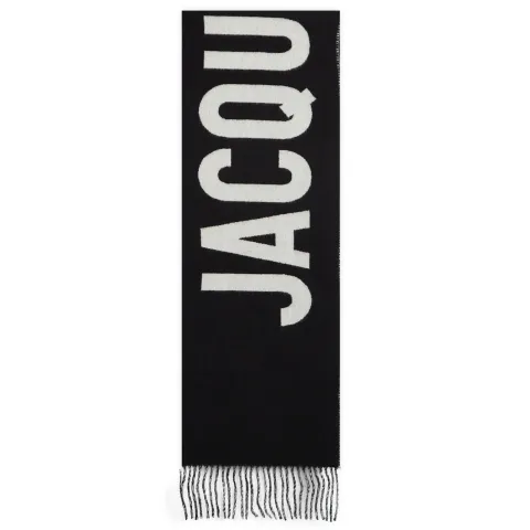 Jacquard Logo Scarf