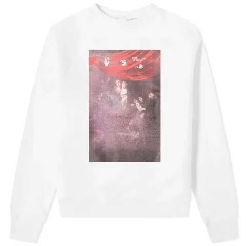 Sprayed Caravaggio Slim Crewneck