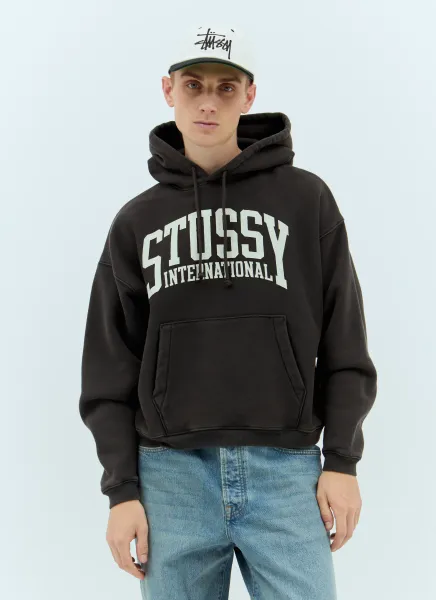 Logo Print Hooded Sweatshirt