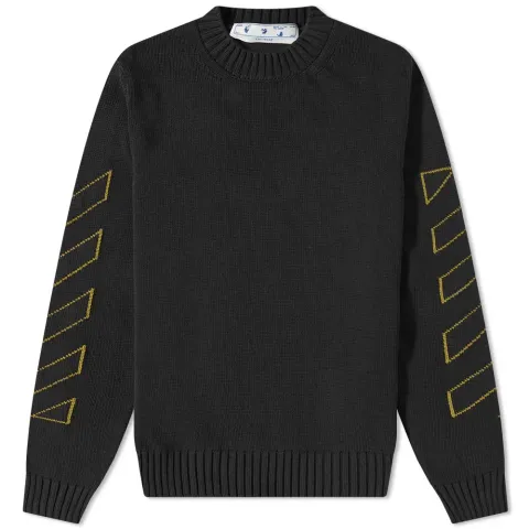 Arrow Diag Outline Knit