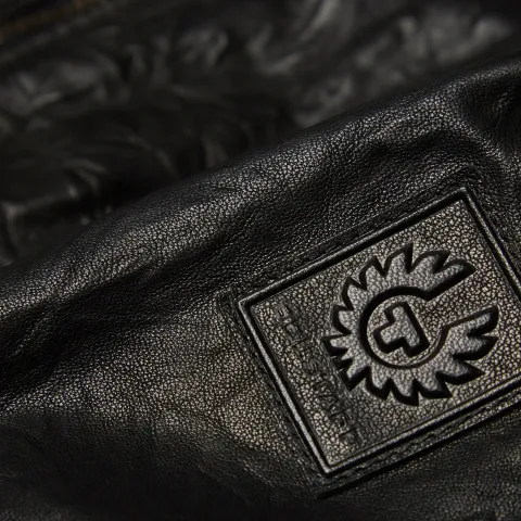 K Racer Tumbled Leather Jacket